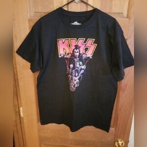 KISS Black Graphic T-Shirt